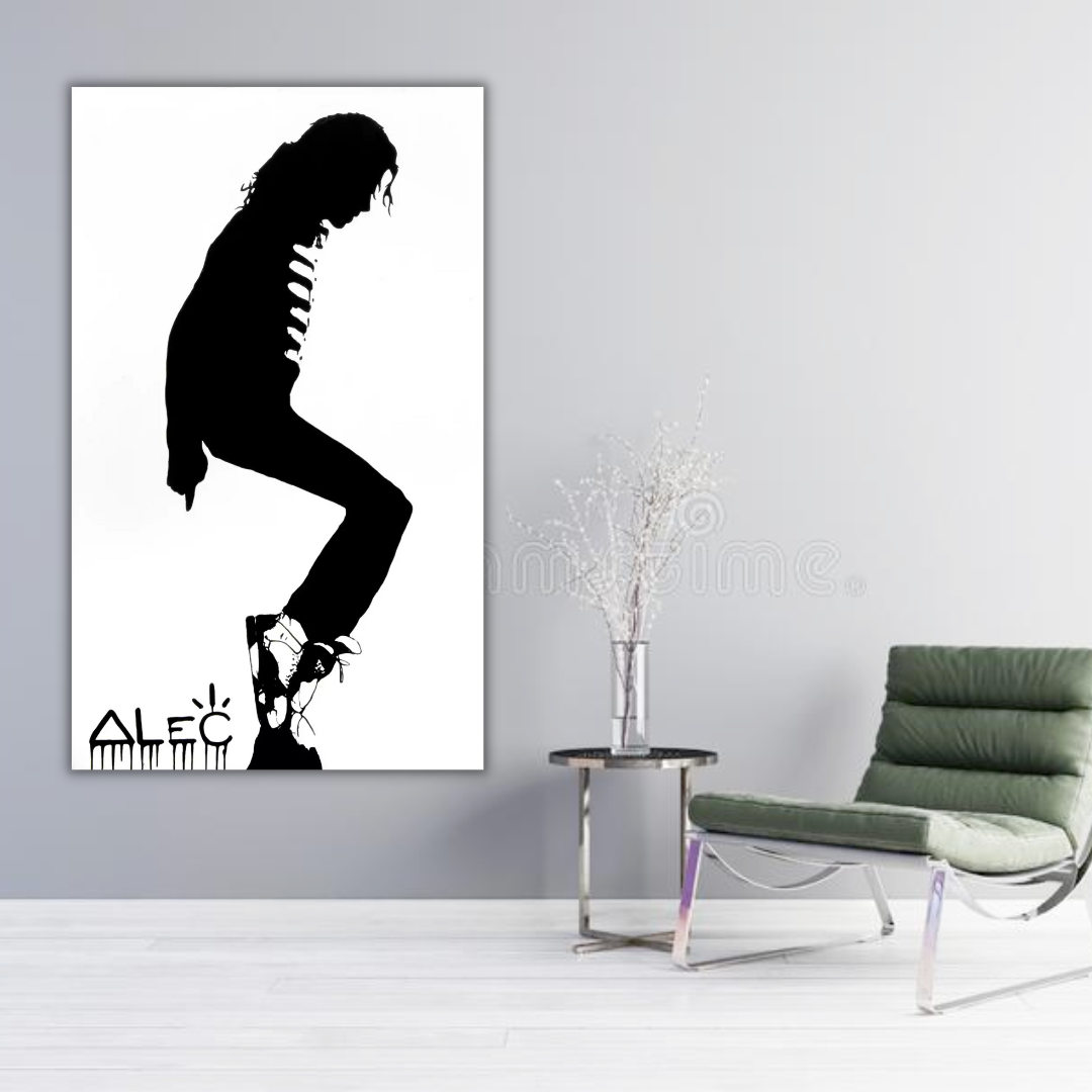 Alec Monopoly Art: Michael Jackson Poster