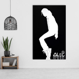 Alec Monopoly Artwork: Ausdrucksstarkes Michael Jackson Poster