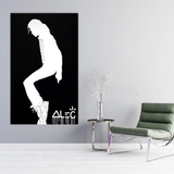 Alec Monopoly Artwork: Ausdrucksstarkes Michael Jackson Poster