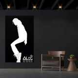 Alec Monopoly Artwork: Ausdrucksstarkes Michael Jackson Poster