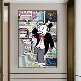 Alec Monopoly ATM Impression sur toile