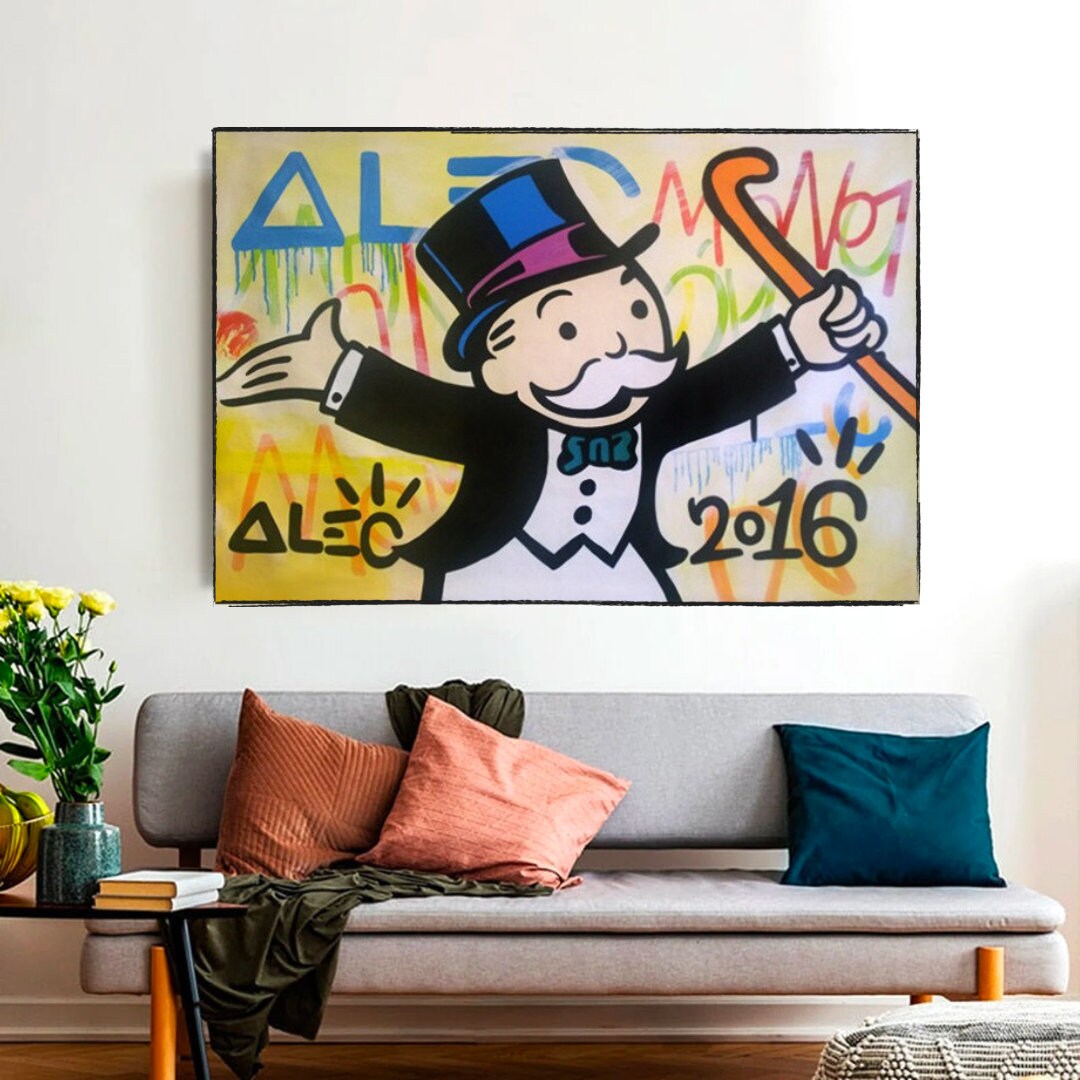 Alec Monopoly Magicien Millionaire: Monopoly Poster Art