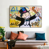 Alec Monopoly Magicien Millionaire: Monopoly Poster Art