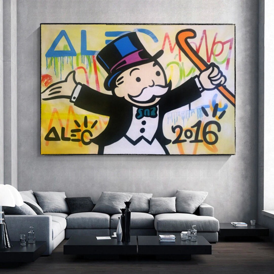 Alec Monopoly Magician Millionaire: Monopoly Poster Art