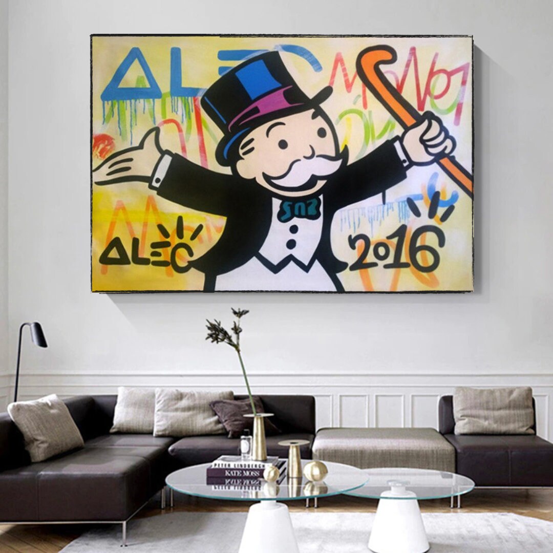 Alec Monopoly Magicien Millionaire: Monopoly Poster Art