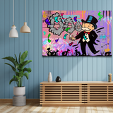 Alec Monopoly Man Hoops : inspiration artistique urbaine exclusive