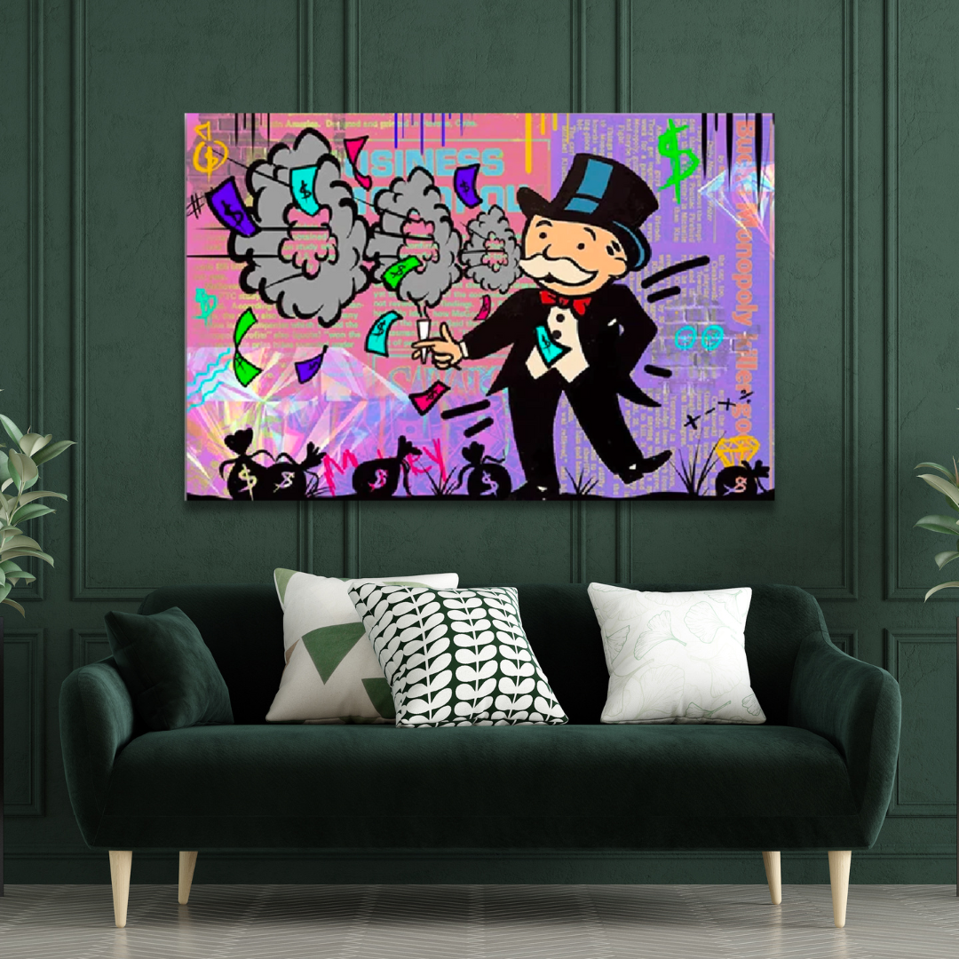 Alec Monopoly Man Hoops: Exclusive urban art inspiration