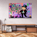 Alec Monopoly Man Hoops : inspiration artistique urbaine exclusive