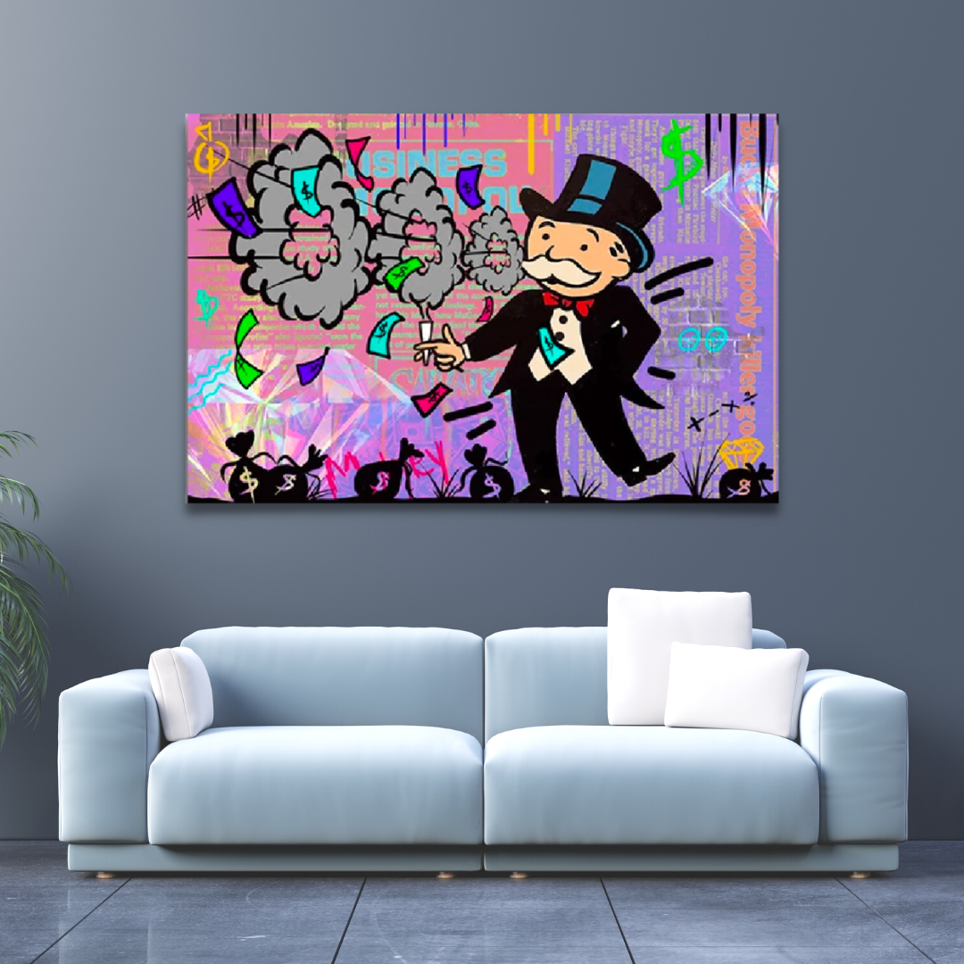 Alec Monopoly Man Hoops : inspiration artistique urbaine exclusive