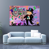 Alec Monopoly Man Hoops: Exclusive urban art inspiration