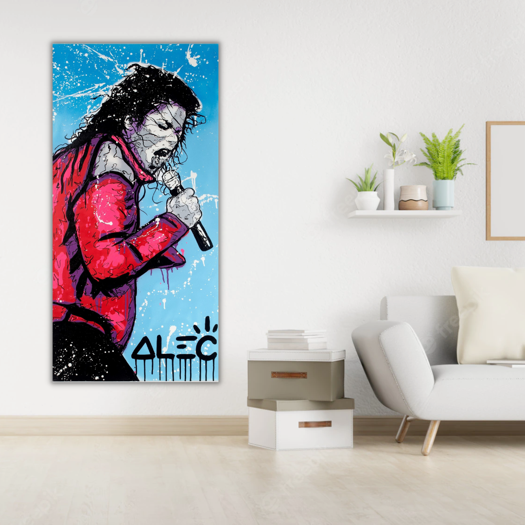 Alec Monopoly: Michael Jackson Poster – Kunstsammlung