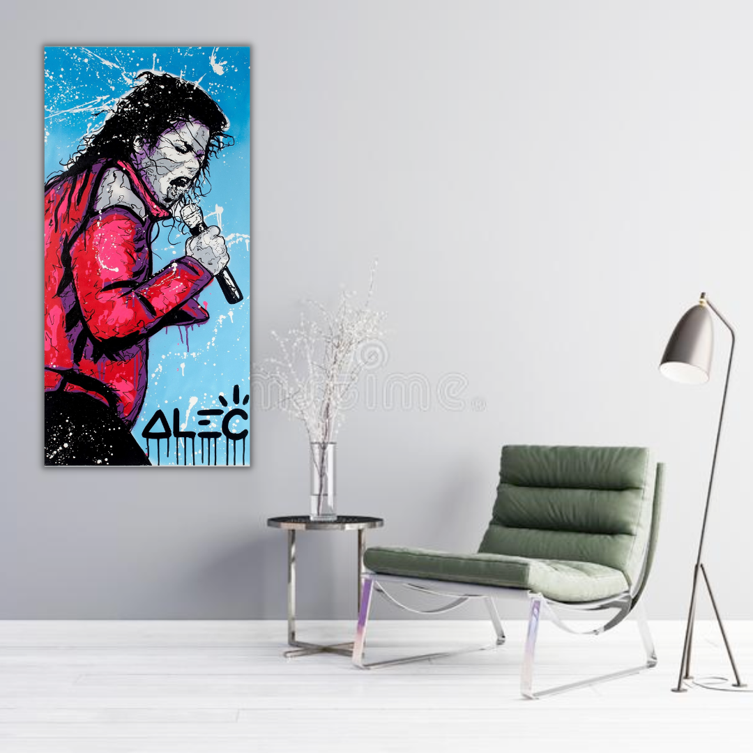 Alec Monopoly: Michael Jackson Poster – Kunstsammlung