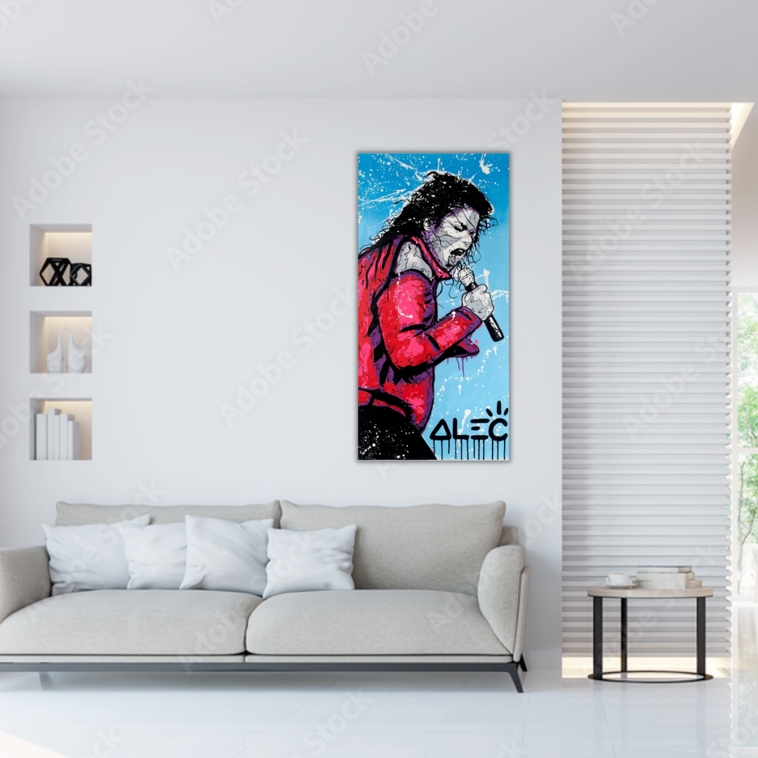 Alec Monopoly: Michael Jackson Poster – Kunstsammlung