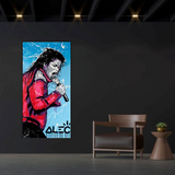 Affiche Alec Monopoly: Michael Jackson - Collection d'art