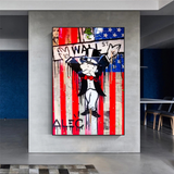 Alec Monopoly Millionaire Wall Street USA Leinwand-Wandkunst
