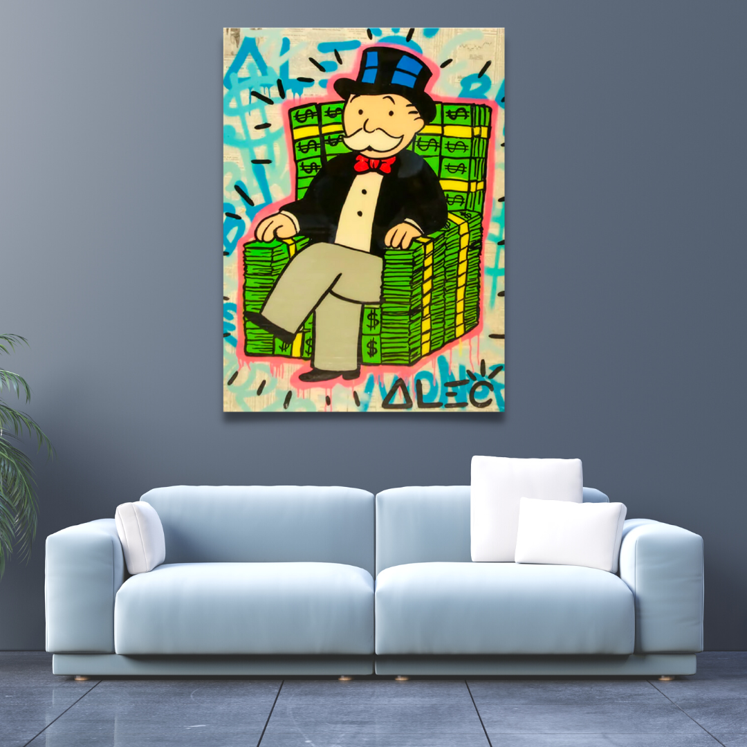 Alec Monopoly Money Millionaire Poster – Original Kunstdrucke