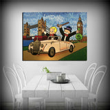 Alec Monopoly Richie Rich Money Canvas Wall Art