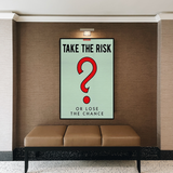 Alec Monopoly Take the Risk Canvas Wall Art