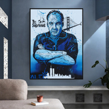 Alec Monopoly Tony Soprano Hollywood Series Art mural sur toile