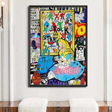 Alice and Wonderland Canvas Art - Dreamy Adventures