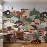 Papier Peint Mural Village Alpin : Transformez votre espace !