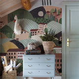 Alpine Village Wallpaper Mural: Transform Your Space!