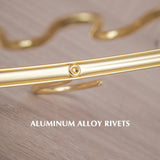 Aluminum Alloy Wave Shaped 5pcs Clothes Hanger