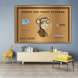 American Express: Bored Ape Yacht Club Wall Art