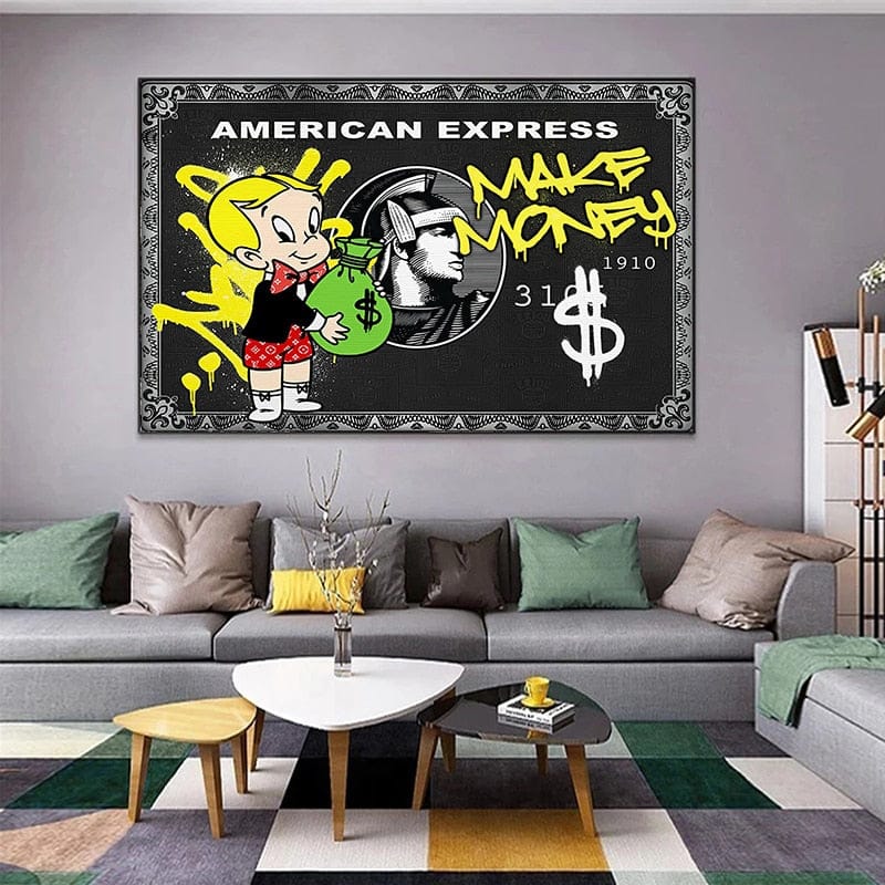 American Express Make Money: The Richie Rich Poster