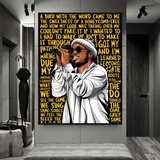 Anderson Paak Chanteur Rappeur Toile Wall Art