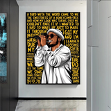 Anderson Paak Singer Rapper Canvas Wall Art