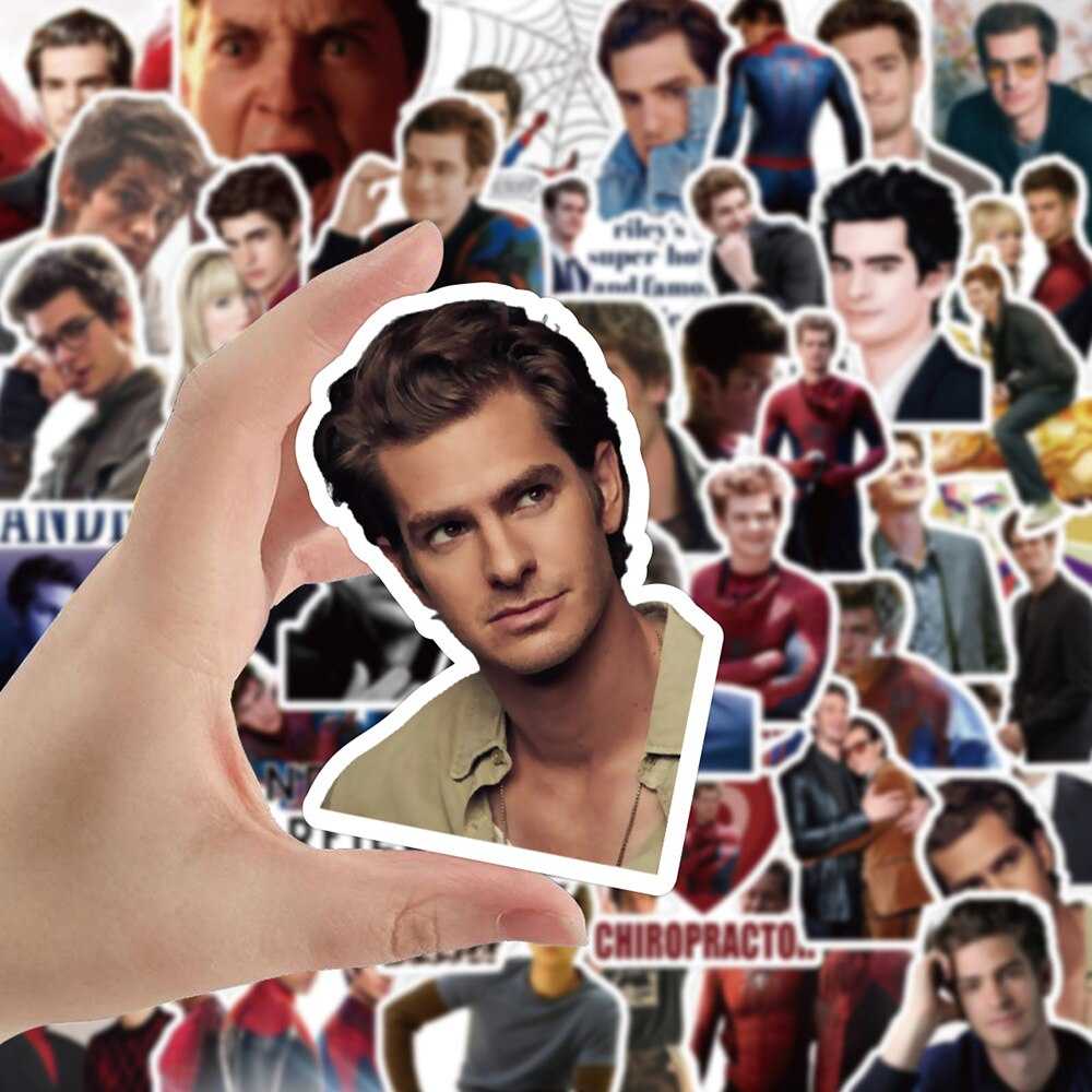 Movie Star Andrew Garfield Stickers Pack | Famous Bundle Stickers | Waterproof Bundle Stickers