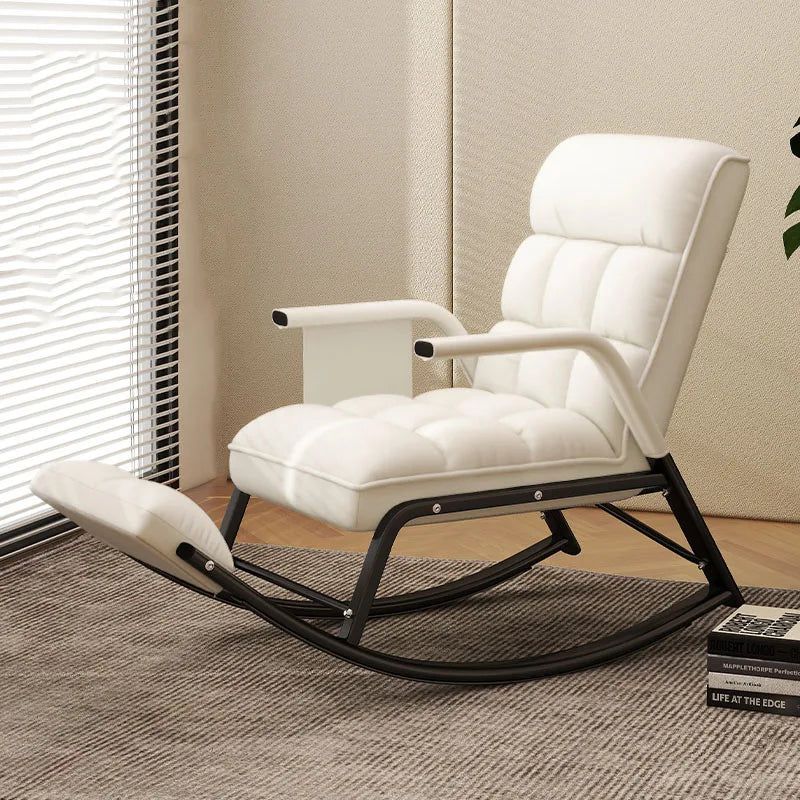 Arm Rest Modern Vintage Merged Rocking Chair