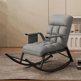 Arm Rest Modern Vintage Merged Rocking Chair