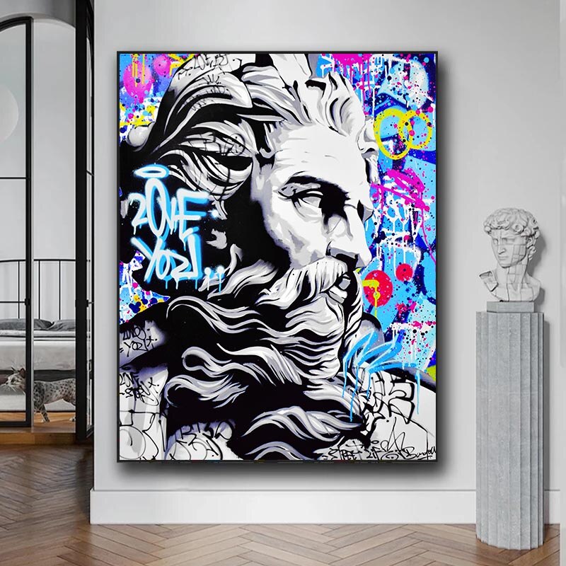 Art of David-Poster: Exquisites Design und fesselnde Kunst