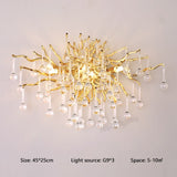 Artpad Rectangular Crystal Chandelier