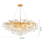 Artpad Rectangular Crystal Chandelier