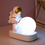 Astronaut Model Night Light Resin Bedside Table Lamp