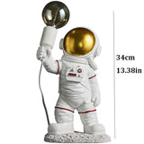 Astronaut Model Night Light Resin Bedside Table Lamp