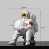 Astronaut Sculpture Statue Light: Unique, Decorative Piece