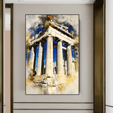 Athener Parthenon-Poster – ikonische griechische Schönheits-Erkundung