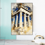 Athener Parthenon-Poster – ikonische griechische Schönheits-Erkundung