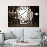 Back to the Future Film Retro Canvas Wall Art