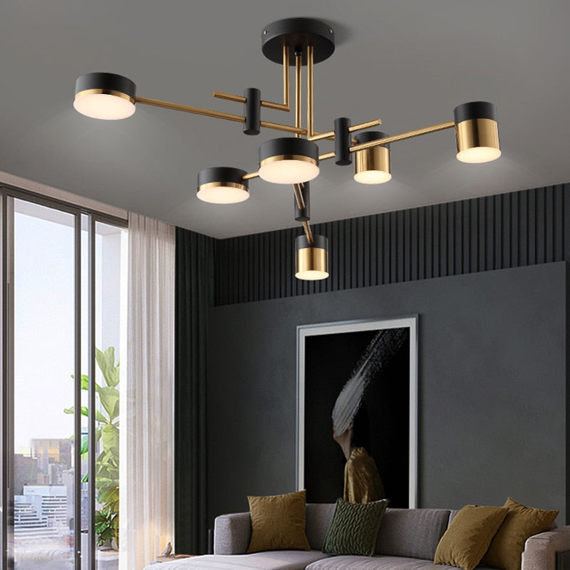 Balance: Sputnik Chandelier – Elegant Lighting Fixture