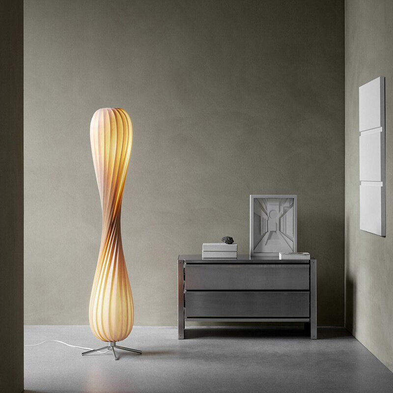 Bamboo Floor Lamp - Illuminate Your Space