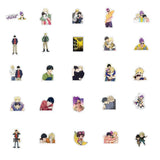 Banana Fish Stickers Pack | Famous Bundle Stickers | Waterproof Bundle Stickers