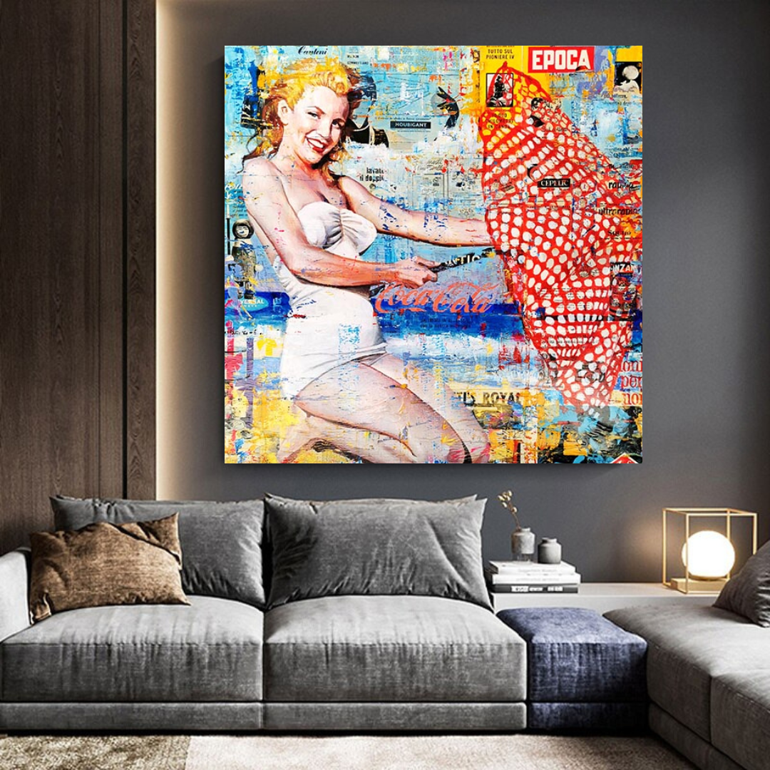 Beach Lovers: Marilyn Poster - Ambiance de plage inégalée