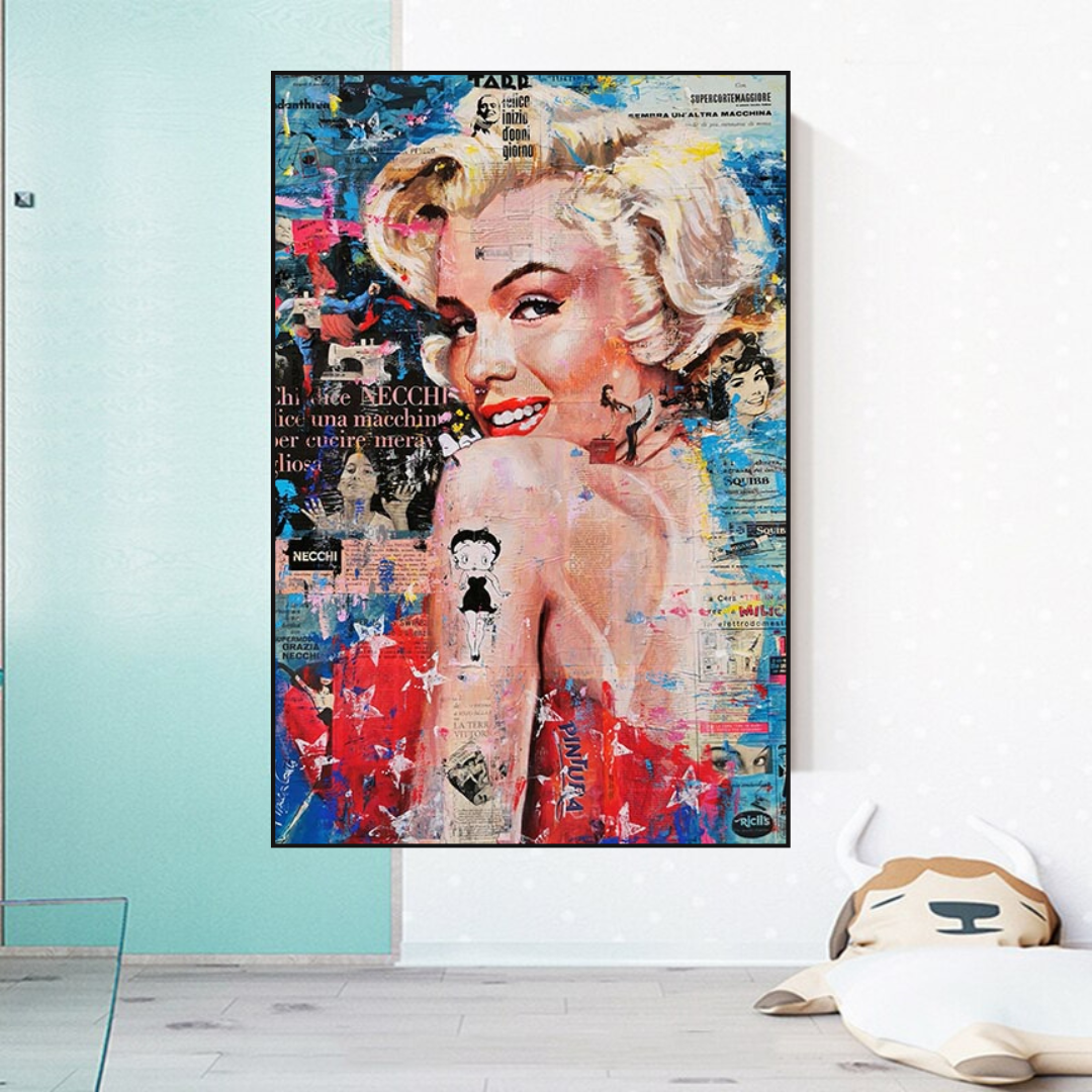 Betty Boop Marilyn Poster – Kultige Star-Hommage für Fans und Sammler