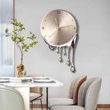 Big Melted Wall Clock Hall Art