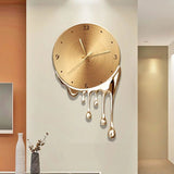 Big Melted Wall Clock Hall Art